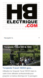 Mobile Screenshot of hors-bord-electrique.com